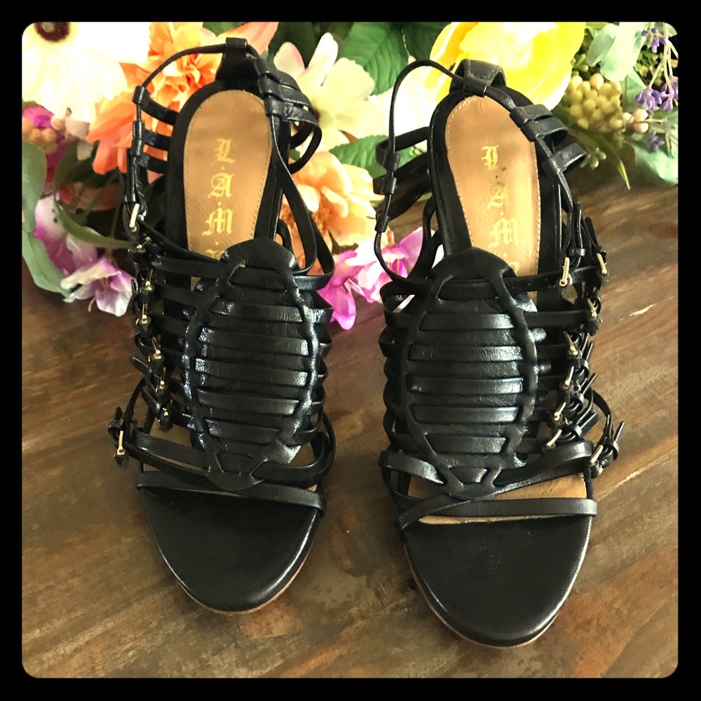 🍭Beautiful L.A.M.B Heels 👠 🖤